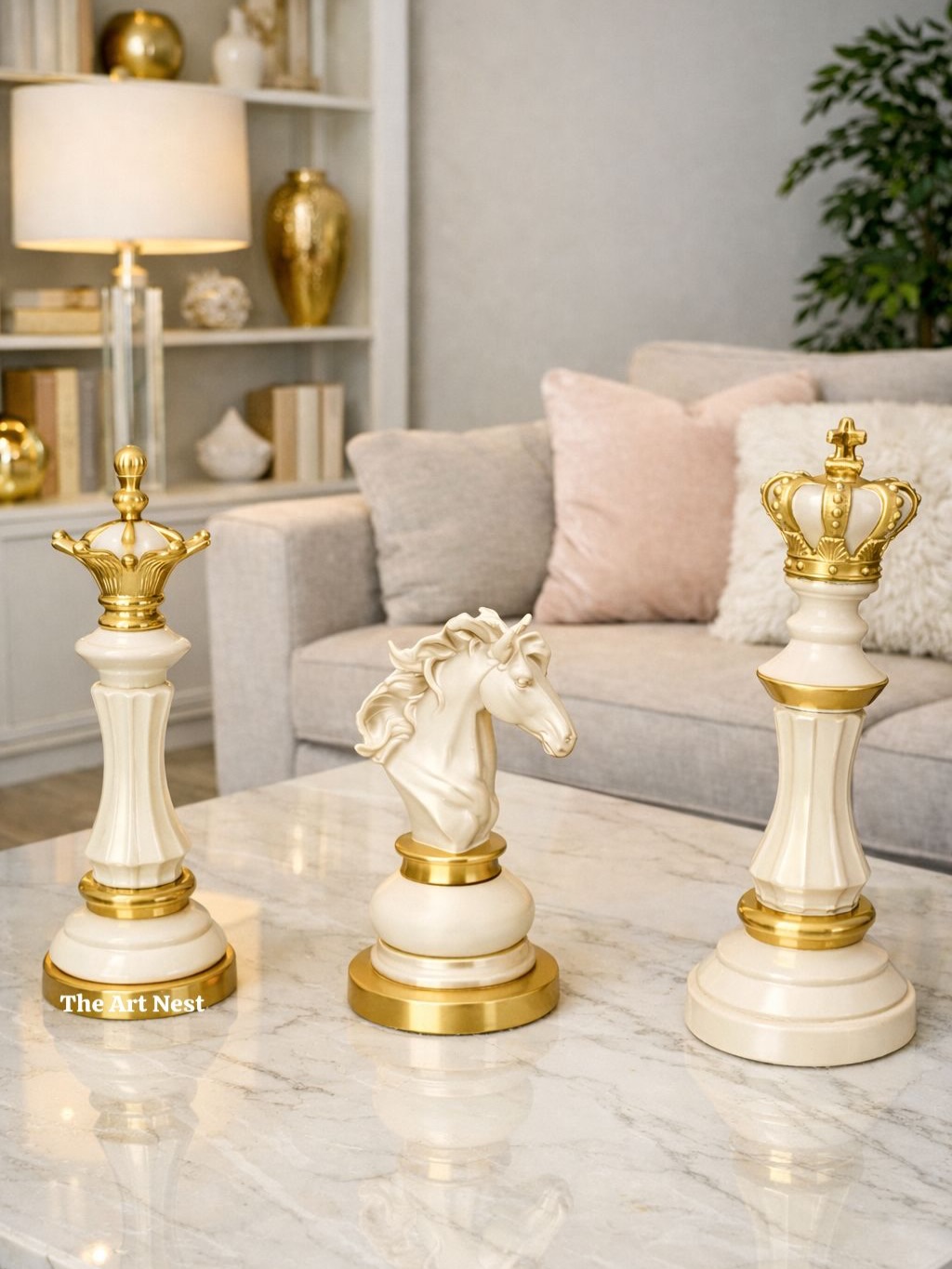 Luxury Chess Sculpture Set