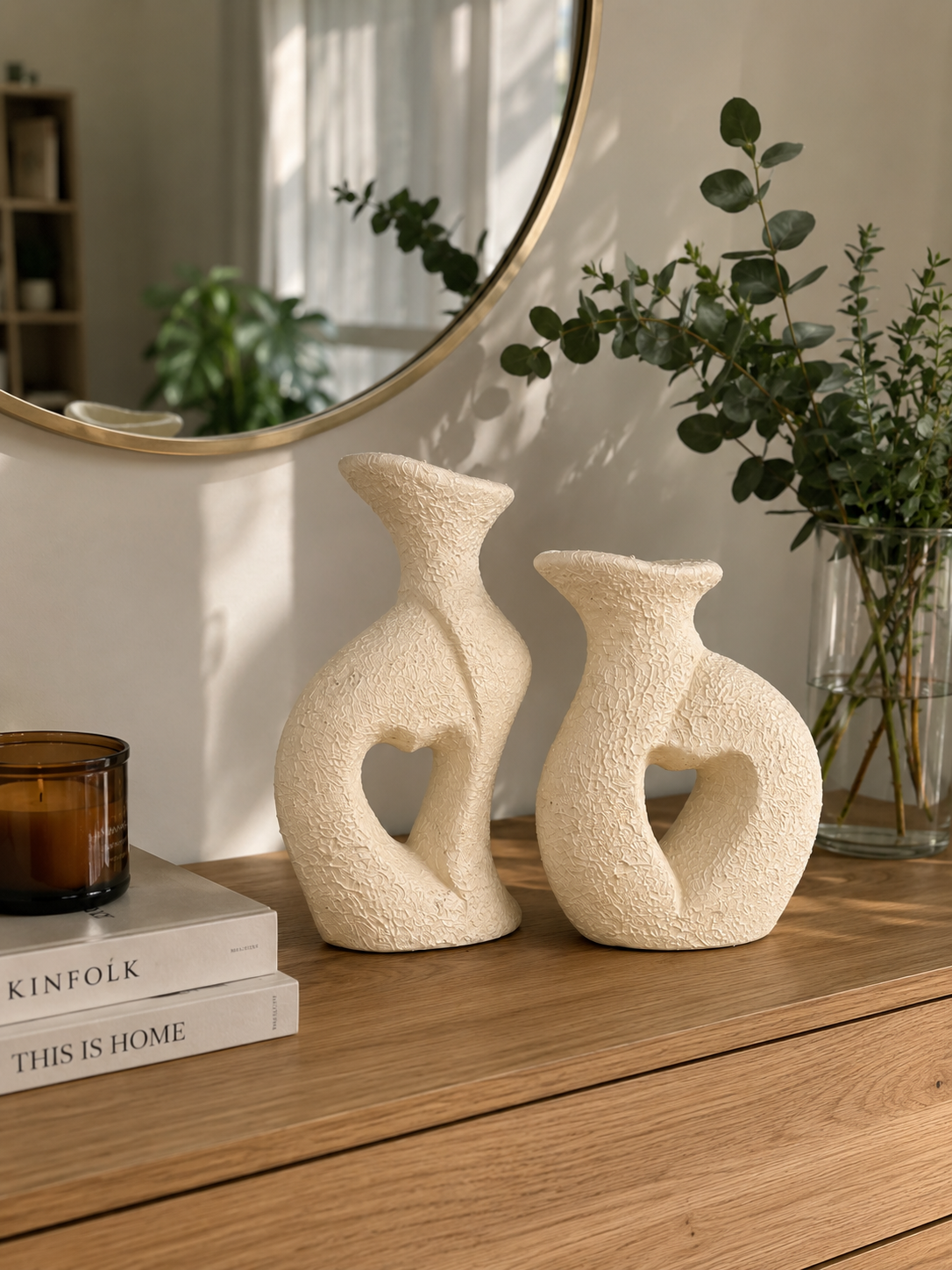 Heart Ceramic Vases